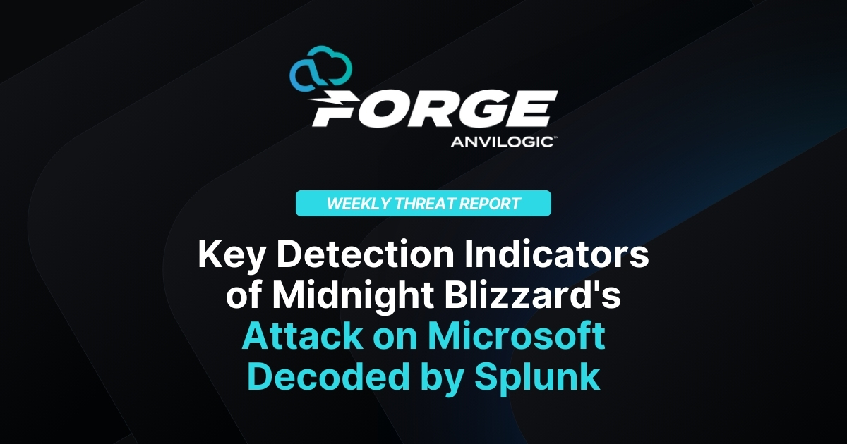 Midnight Blizzard's Attack on Microsoft Splunk Insights